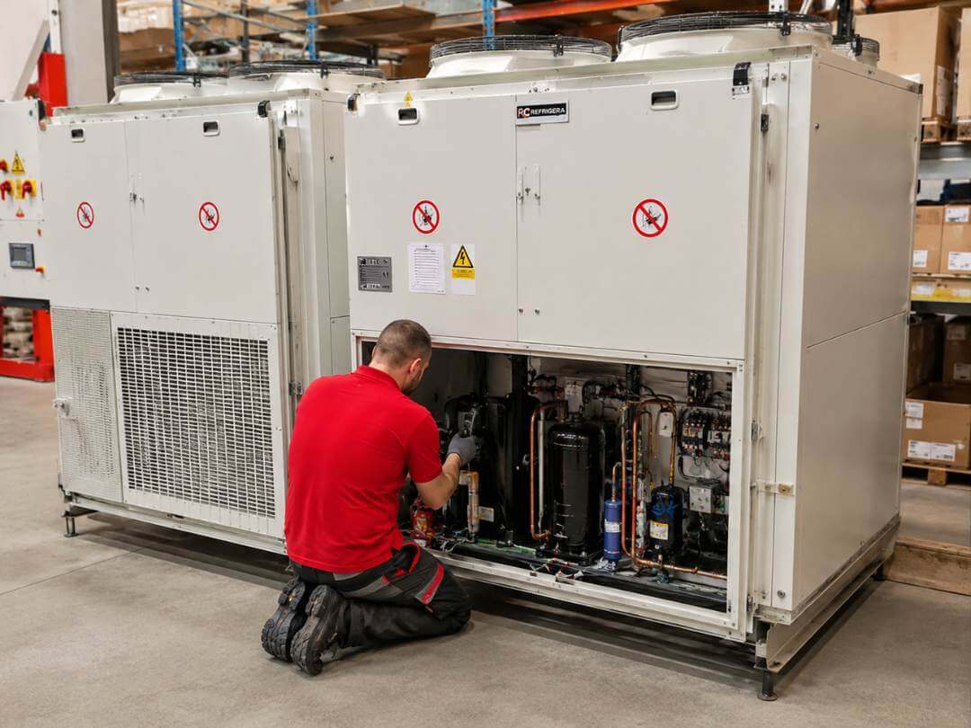 riparazione chiller industriale padova